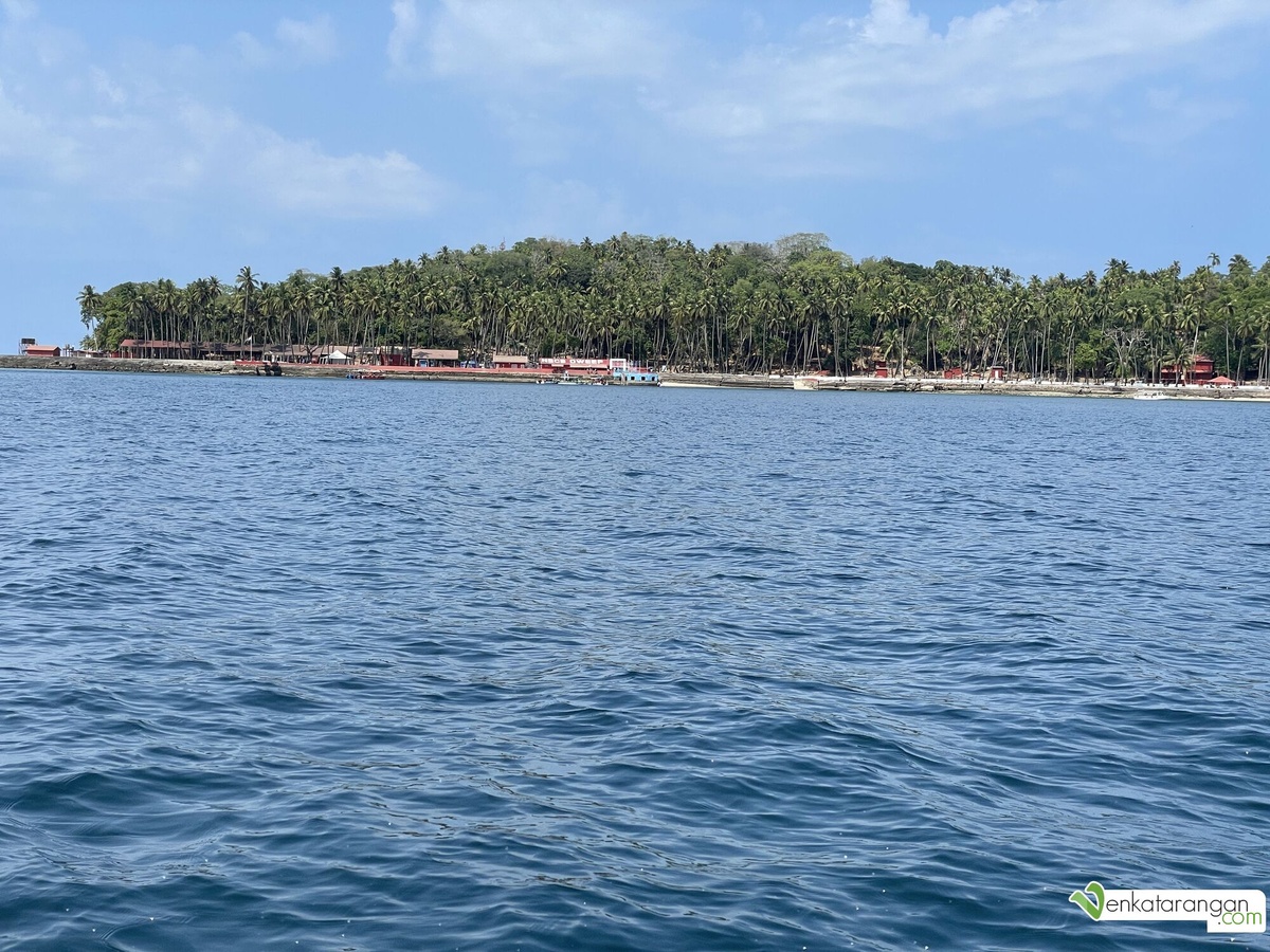 What you see is Netaji Subash Chandra Bose Island aka Ross Island