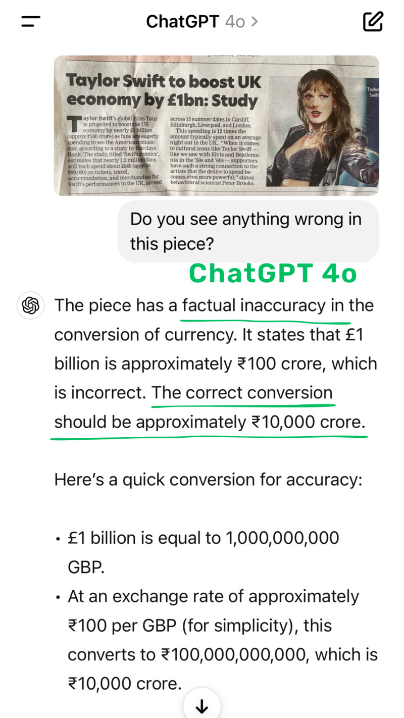 ChatGPT 4o nailed it!