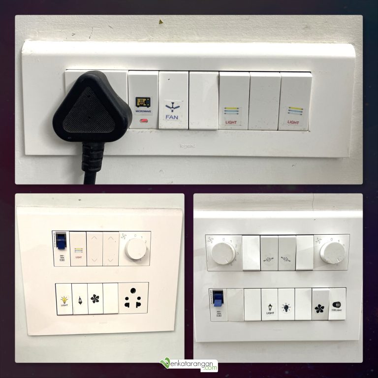 ID Stickers for Household electrical Switches