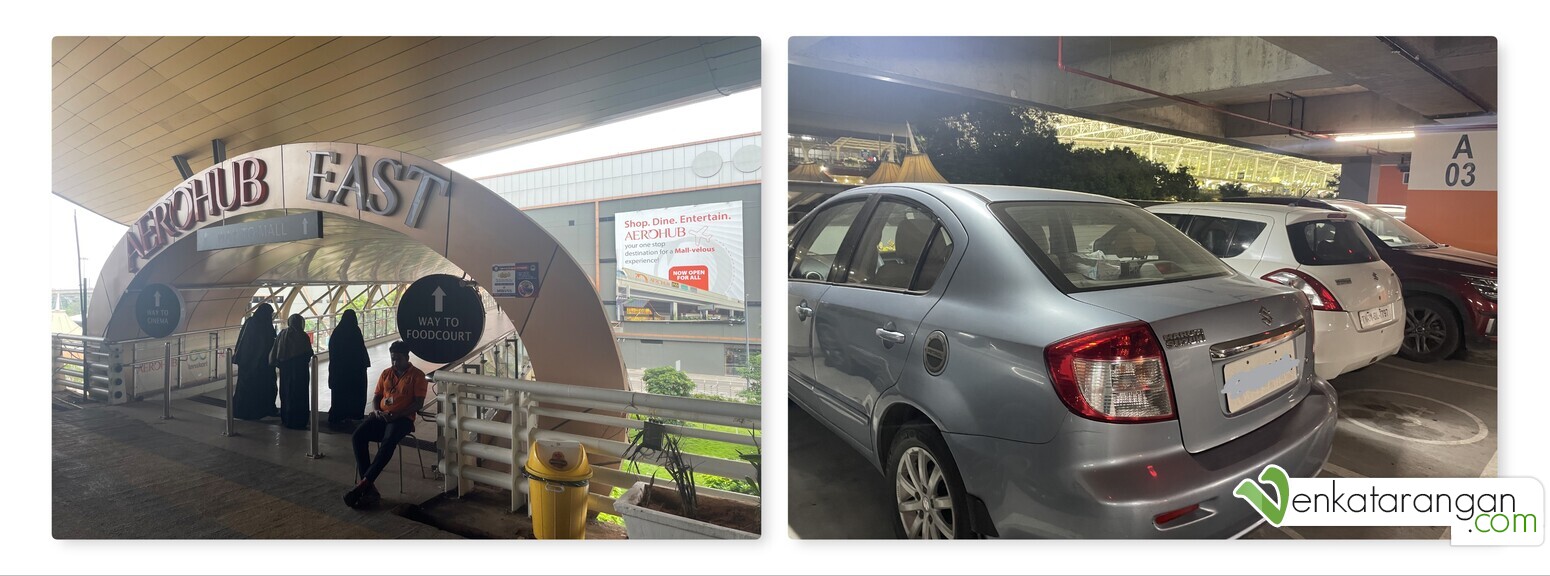 Chennai Airport overnight parking - Aerohub East