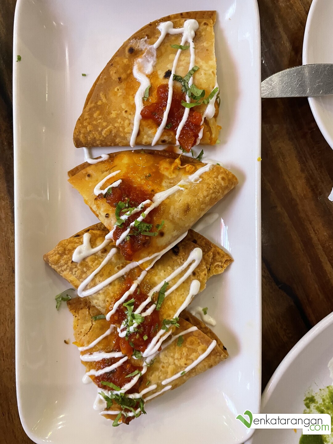 veggie quesadillas