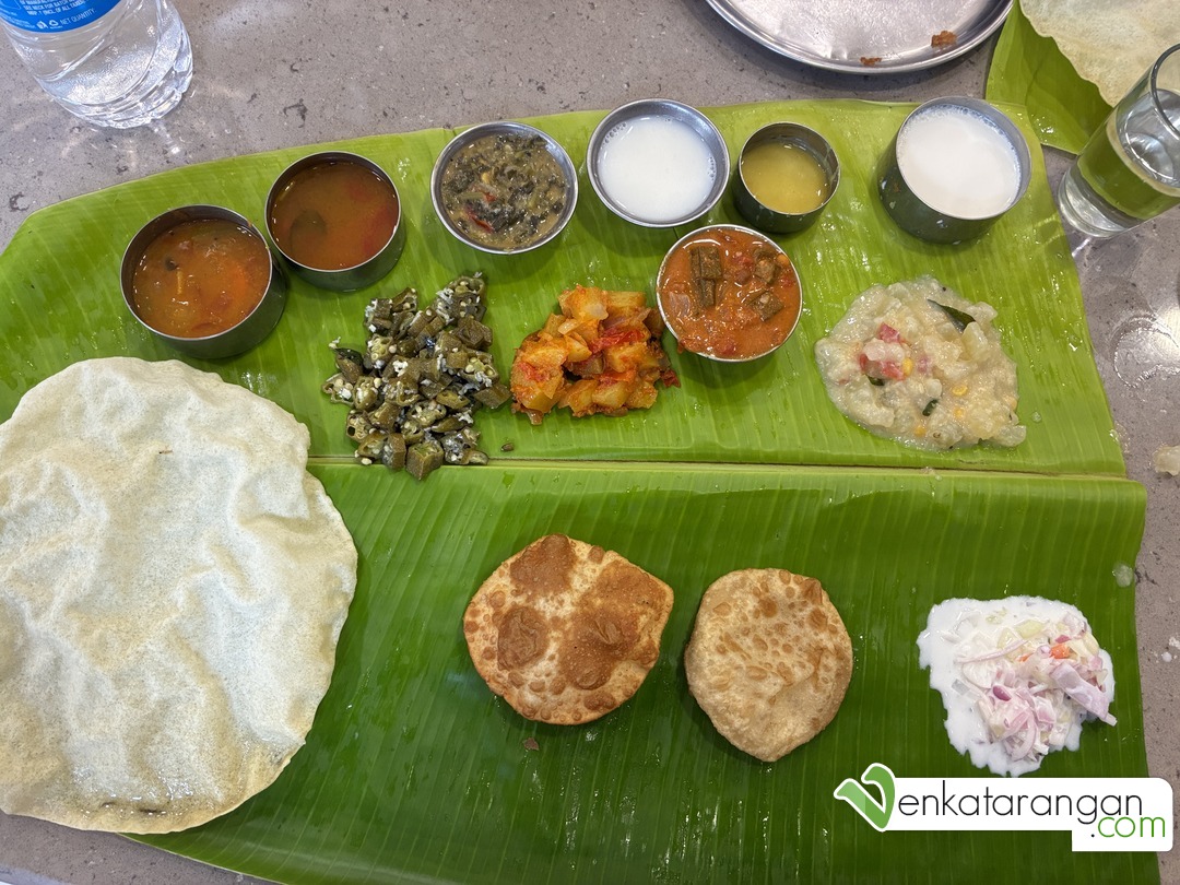 South Indian Meals in Hotel Maris, Chennai