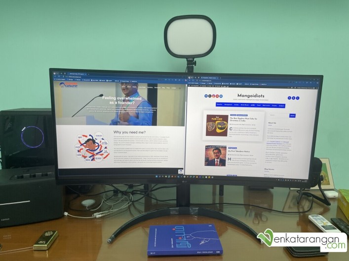 Why I chose a 34 inch curved monitor – Mangoidiots