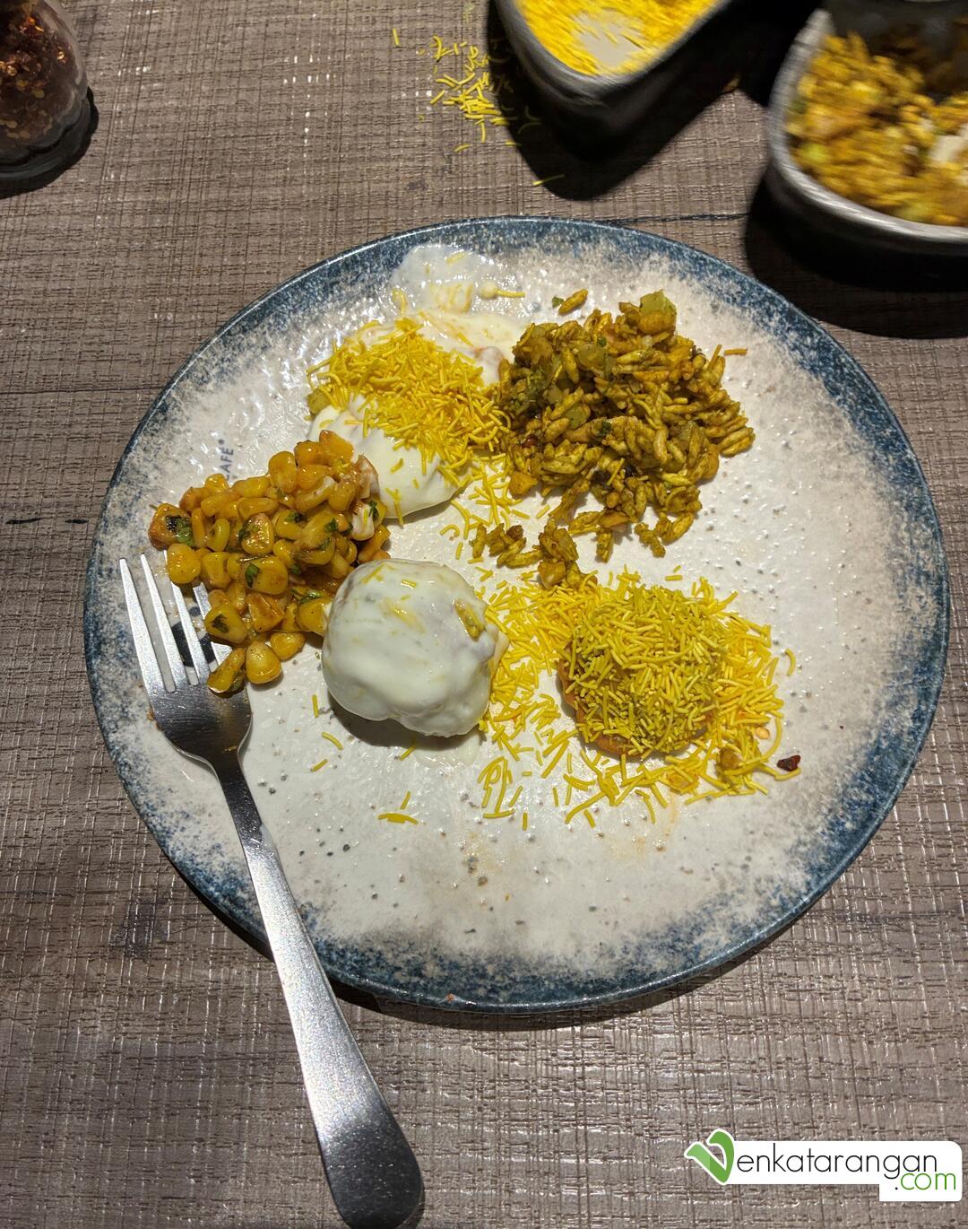 Chaat Fondue Platter