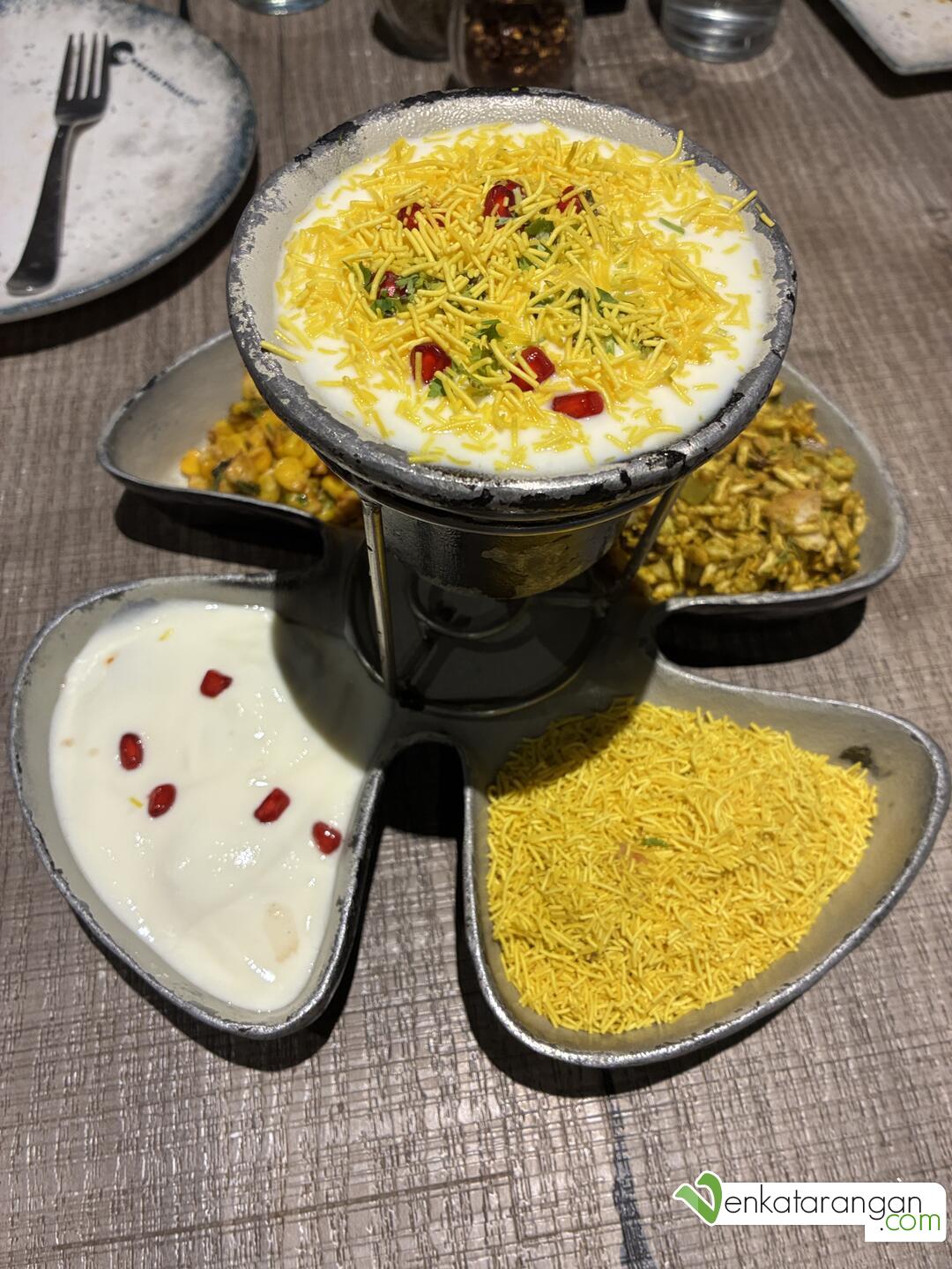 Chaat Fondue Platter
