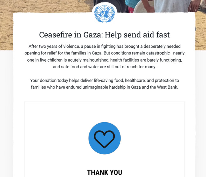 Help send aid fast