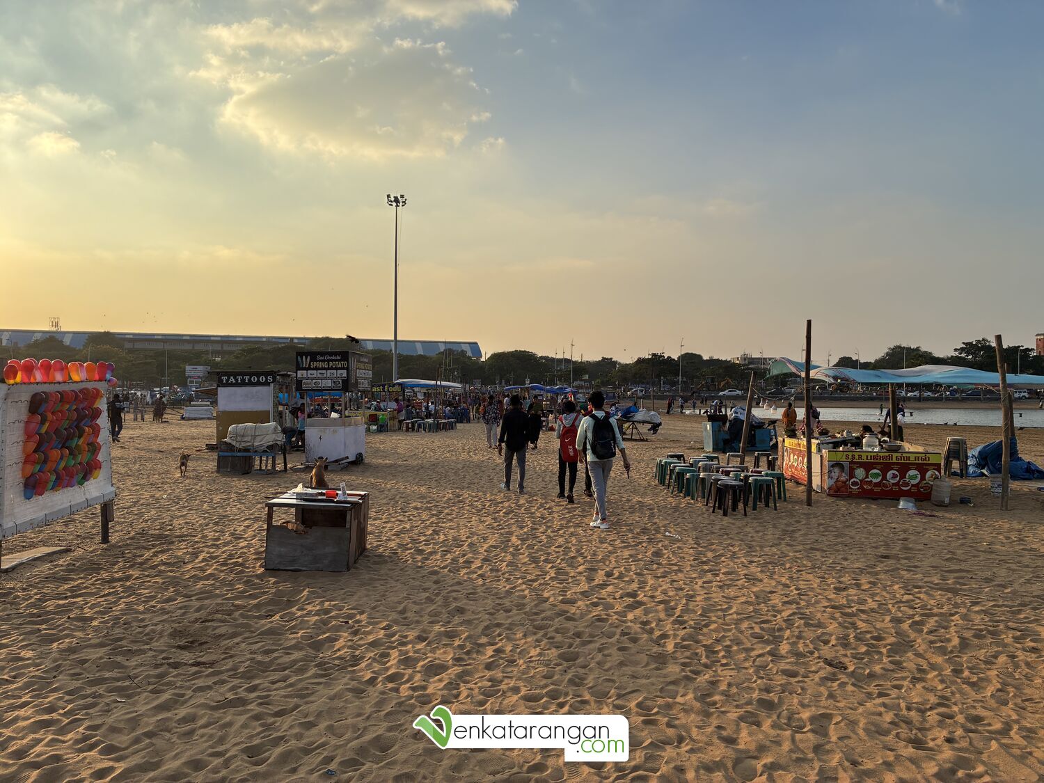 More Shops at the Marina Beach, Chennai