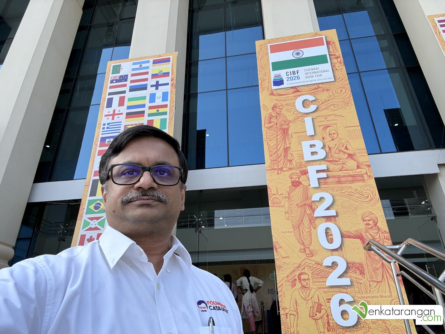 Venkatarangan Thirumalai at CIBF 2026