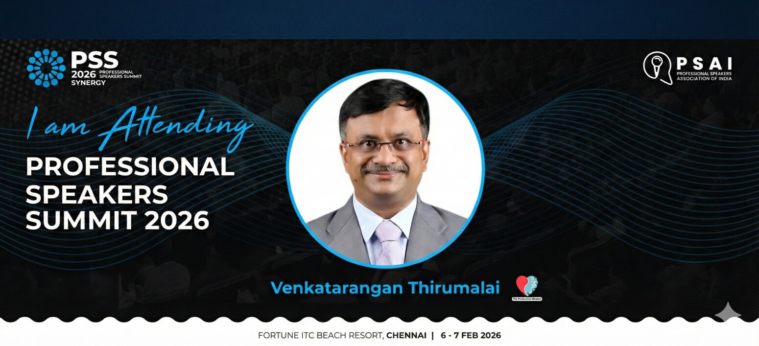 My early days in professional speaking