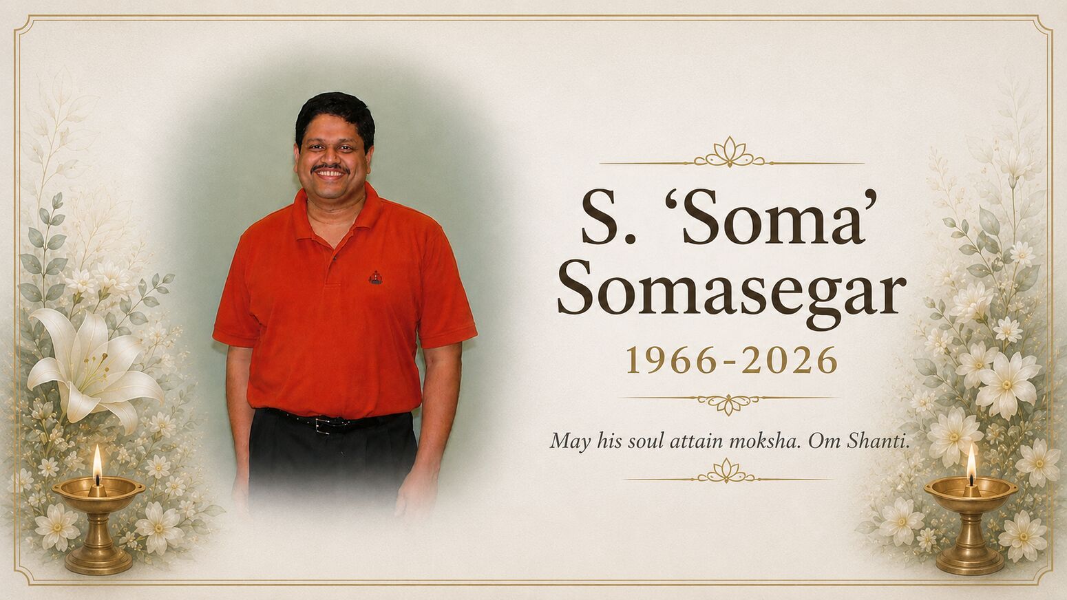 Remembering S. Somasegar, 1966–2026